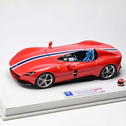 HERMES Collection Ferrari Monza SP1 1:18 Resin Model Car - scale model for display