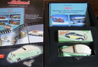 Schuco nostalgia set with diecast model car, collector's box, and illustrated book