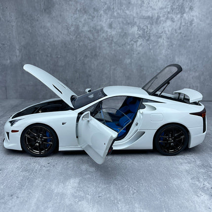 Lexus LFA Pop-Up Spoiler Edition 1:18 Diecast Model Car - scale model collectible piece