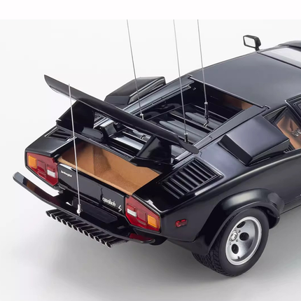 Kyosho Lamborghini Countach LP400 S Black 1:18 Diecast Model Car - scale model for display