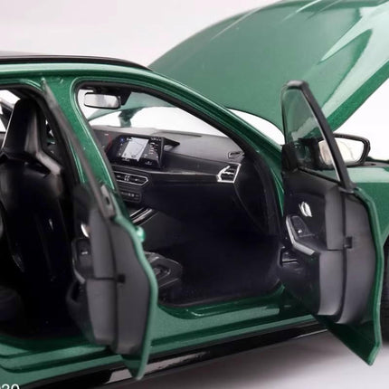 TSM BMW M3 Touring Metallic Green 1:18 Diecast Model Car - scale model collectible piece