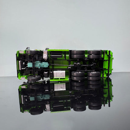Jiefang J6 Muck Truck Green 1:24 Diecast Model Truck - scale model collectible piece
