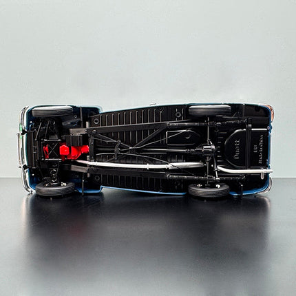 Original Volvo 1939 PV445 Duett Blue 1:18 Diecast Model Car - scale model collectible piece