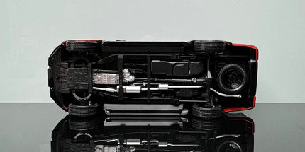 YX Car Model Isuzu Pickup Truck 1:18 Diecast Model Pickup - scale model collectible piece