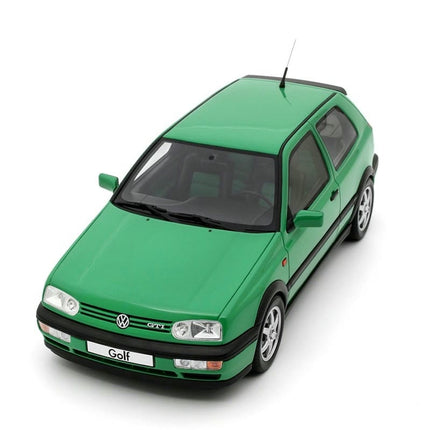 Otto Volkswagen Golf III GTI Color Salzgreen 1995 1:18 Diecast Model Car - detailed collector display model
