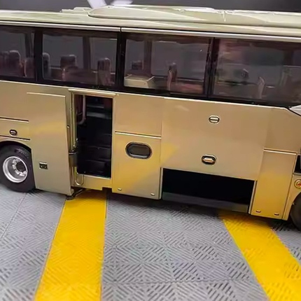 Original Factory Xiamen King Long XML6129 Coach Bus Navigator 1:42 Diecast Model Bus - detailed die-cast style model