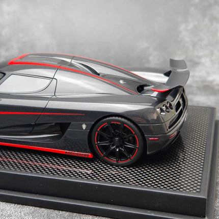 VBM Koenigsegg CCX Silver 1:18 Resin Model Car - model display piece for collectors