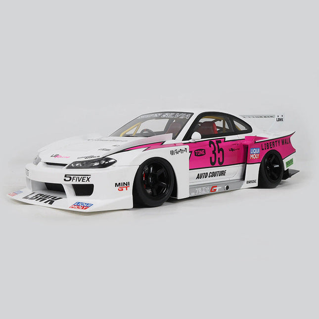 GT Spirit Nissan S15 Silvia LB Paint #35 1:18 Resin Model Car - detailed collector display model