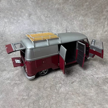 Schuco Volkswagen VW T1b Lowrider Bus Two-Tone 1:18 Diecast Model Bus - showroom-quality model replica