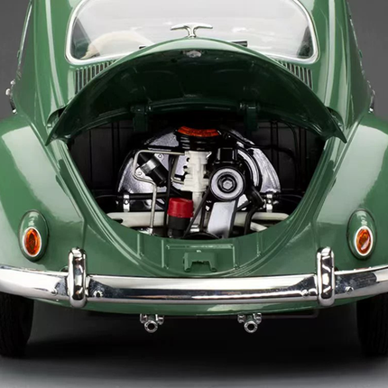 Sun Star Volkswagen Beetle Convertible Limited Edition Green 1:12 Diecast Model Car - scale model collectible piece