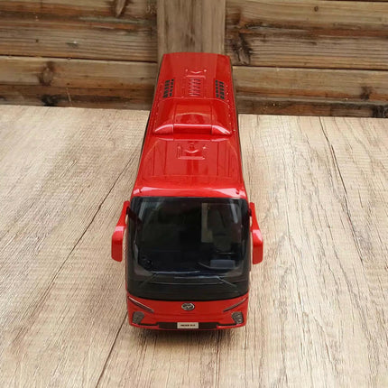 OEM Higer V12 Bus Red 1:42 Diecast Model Bus - collectible scale model car