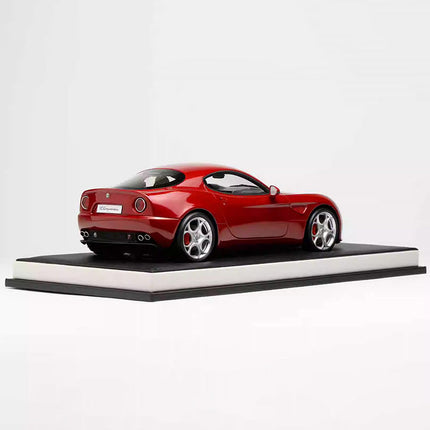 Motorhelix Alfa Romeo 8C Competizione Alfa Red 1:18 Resin Model Car - premium collector scale model