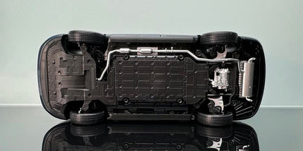 YX Car Model AITO M7 Blue Interactive 1:18 Diecast Model Car - showroom-quality model replica