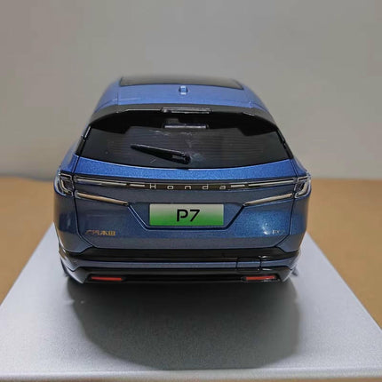 Original Manufacturer Honda P7 2025 Blue 1:18 Diecast Model Car - fine detailed model replica