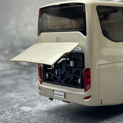 Xiamen Golden Travel Kaige Bus 1:38 Diecast Model Bus - hand-finished display model