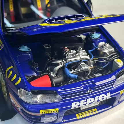 Kyosho Subaru Impreza Full-Open 1:18 Diecast Model Car - scale model collectible piece