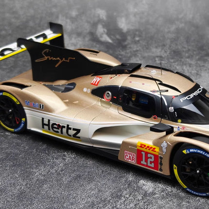 Norev Porsche 963 Hertz Team 2024 1:18 Diecast Model Car - showroom-quality model replica