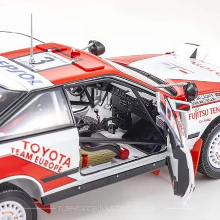 Kyosho Toyota Celica GT-Four ST185 Rally 1990 Safari 1:18 Diecast Model Car - scale replica for enthusiasts