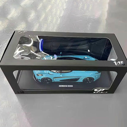 GT Spirit Koenigsegg Agera RS Blue GT881 1:18 Resin Model Car - detailed die-cast style model