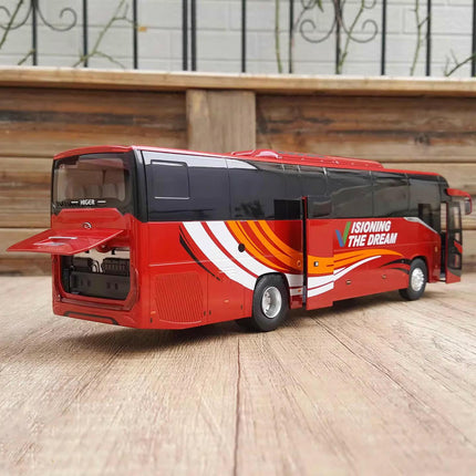 OEM Higer V12 Bus Red 1:42 Diecast Model Bus - collector edition scale model