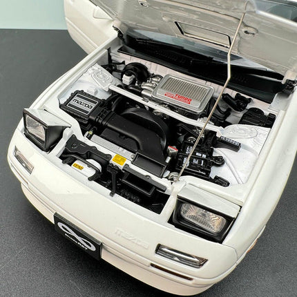 Whelart Mazda RX-7 FC3S White Unlimited Edition 1:18 Diecast Model Car - collector edition scale model