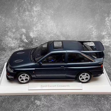 Norev Ford Escort RS Cosworth 1992 Dark Blue 1:18 Diecast Model Car - collector edition scale model