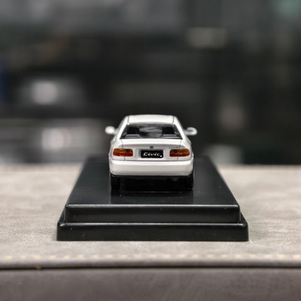 Para64 Honda Civic Si 1999 White 1:64 Diecast Model Car - collectible scale model car