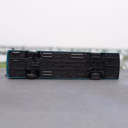 Original Manufacturer King Long XMQ6105G Bus with Lights 1:38 Diecast Model Bus - detailed collector display model