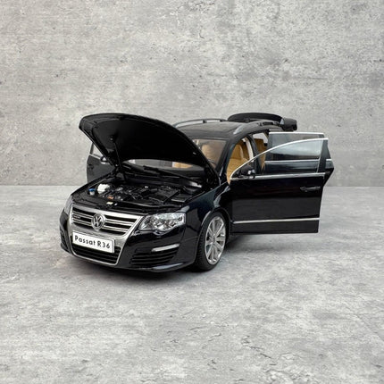 NZG Volkswagen Passat R36 Black 1:18 Diecast Model Car - premium collector scale model