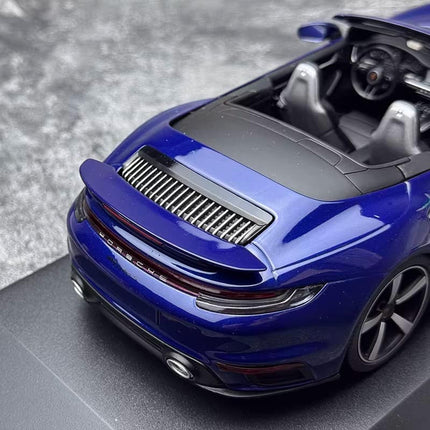 Minichamps Porsche 911 (992) Turbo S Cabriolet 2020 1:18 Diecast Model Car - premium collector scale model