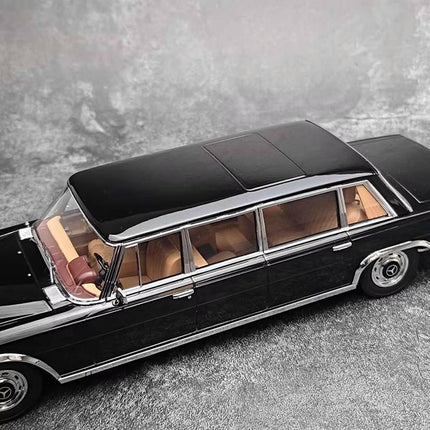 KK Scale Mercedes-Benz 600 Pullman W100 1:18 Diecast Model Car - collector edition scale model