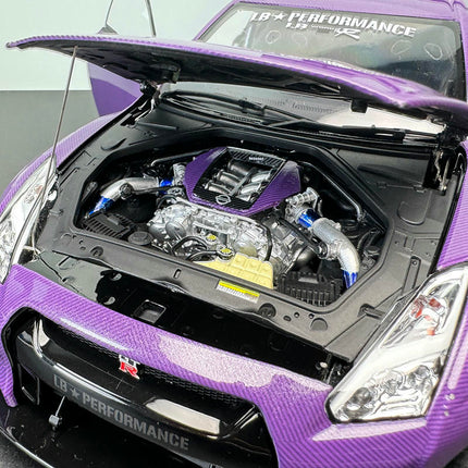 PGM Nissan LB GTR R35 Liberty Walk 1:18 Diecast Model Car - collector edition scale model