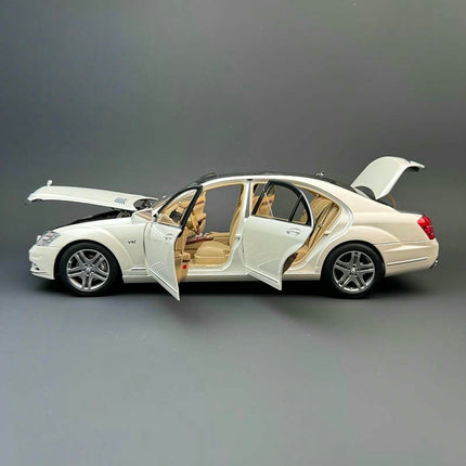MH Mercedes-Benz S600L W221 1:18 Diecast Model Car - scale model collectible piece