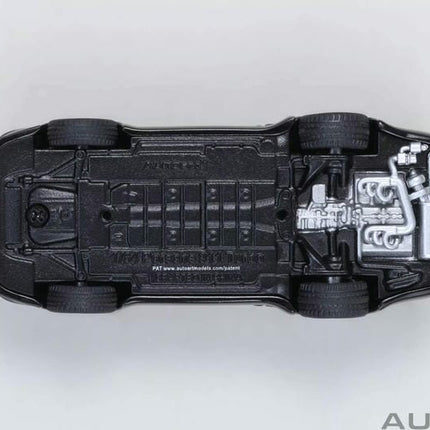 AutoArt Porsche 911 (930) Turbo Blackbird Wangan Midnight Edition 1:64 Diecast Model Car - hand-finished display model