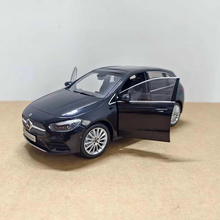Original Manufacturer Mercedes-Benz B-Class MPV Black 1:18 Diecast Model Car - scale model collectible piece