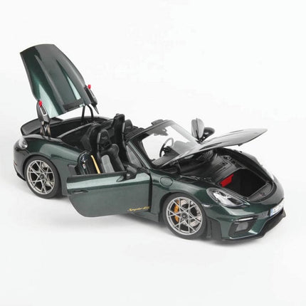 Norev Porsche 718 Spyder RS Weissach Pack 1:18 Diecast Model Car - scale model for display