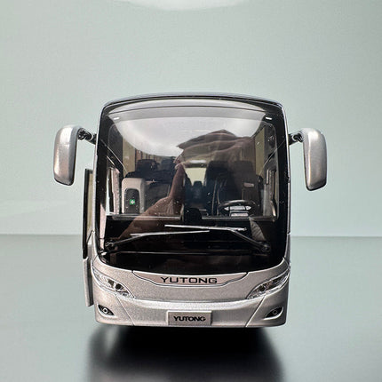 Yutong Bus T12E Gray 1:42 Diecast Model Bus - premium collector scale model