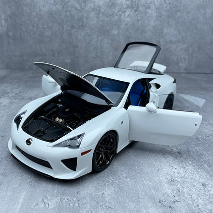 Lexus LFA Pop-Up Spoiler Edition 1:18 Diecast Model Car - hand-finished display model