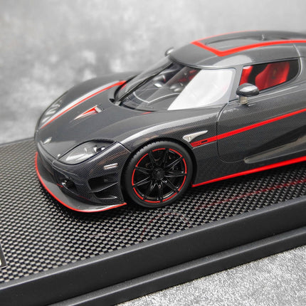 VBM Koenigsegg CCX Silver 1:18 Resin Model Car - fine scale model replica
