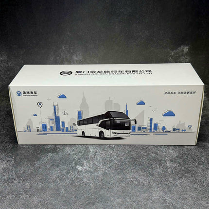 Xiamen Golden Travel Kaige Bus 1:38 Diecast Model Bus - detailed die-cast style model