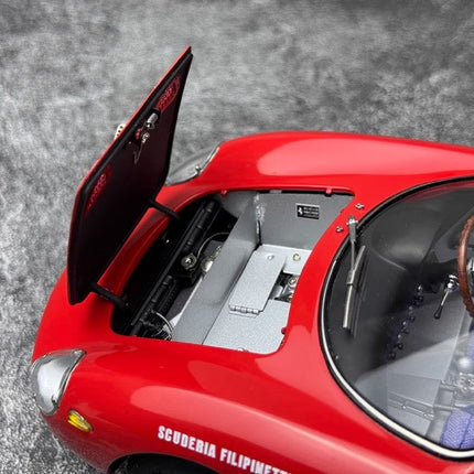 CMC Ferrari 250 LM Red #31 1:18 Diecast Model Car - hand-finished display model