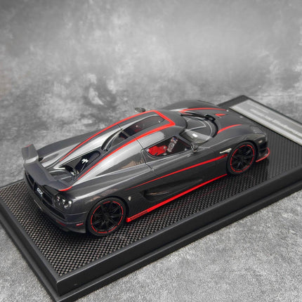 VBM Koenigsegg CCX Silver 1:18 Resin Model Car - collector-grade scale model