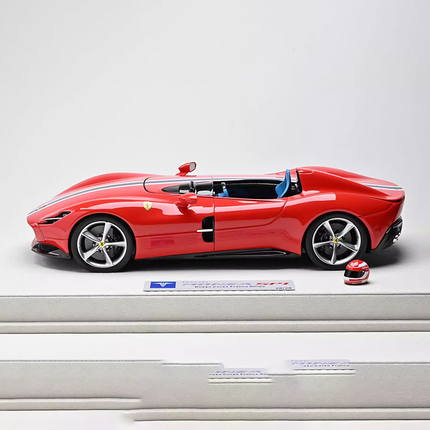 HERMES Collection Ferrari Monza SP1 1:18 Resin Model Car - showroom-quality model replica