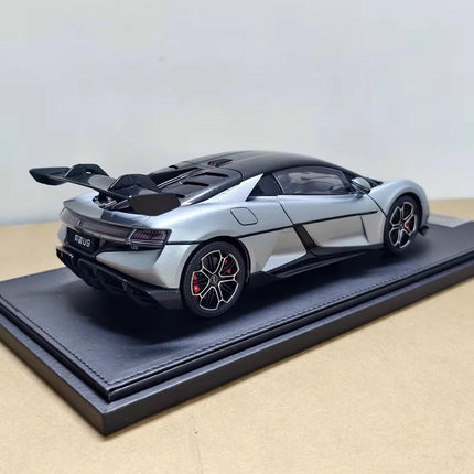 Original Model BYD Yangwang U9 EV Hypercar Silver 1:18 Diecast Model Car - scale model for display