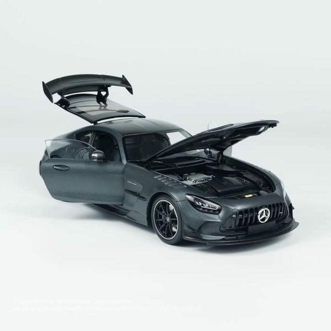 Minichamps Mercedes-AMG GT Black Series Black 1:18 Diecast Model Car - detailed collector display model