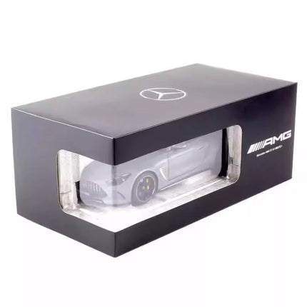 NZG Mercedes-AMG GT63 2023 Silver 1:18 Diecast Model Car - scale model for display