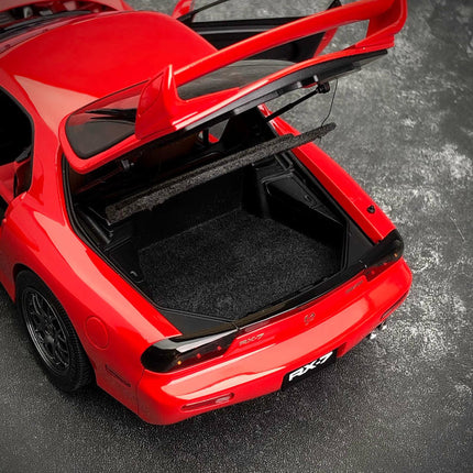 Polar Master Mazda RX-7 Spirit R Red 1:18 Diecast Model Car - detailed model car replica