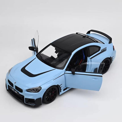 Solido BMW M2 G87 2025 Blue 1:18 Diecast Model Car - scale model collectible piece