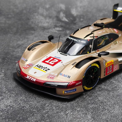 Norev Porsche 963 Hertz Team 2024 1:18 Diecast Model Car - detailed die-cast style model
