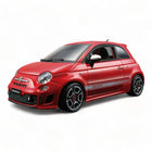 Bburago 1/18 Abarth 500 Diecast Model Car Red - detailed collector display model